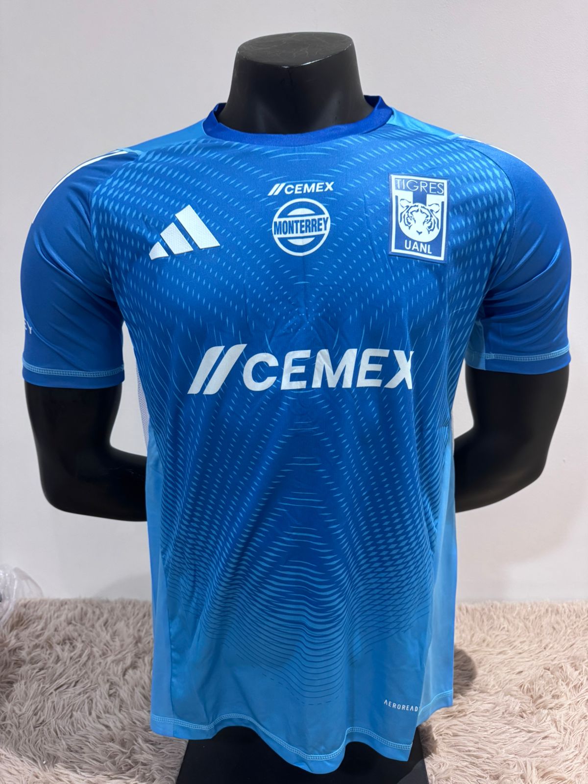 Jersey Tigres portero azul 25-26 V. Jugador