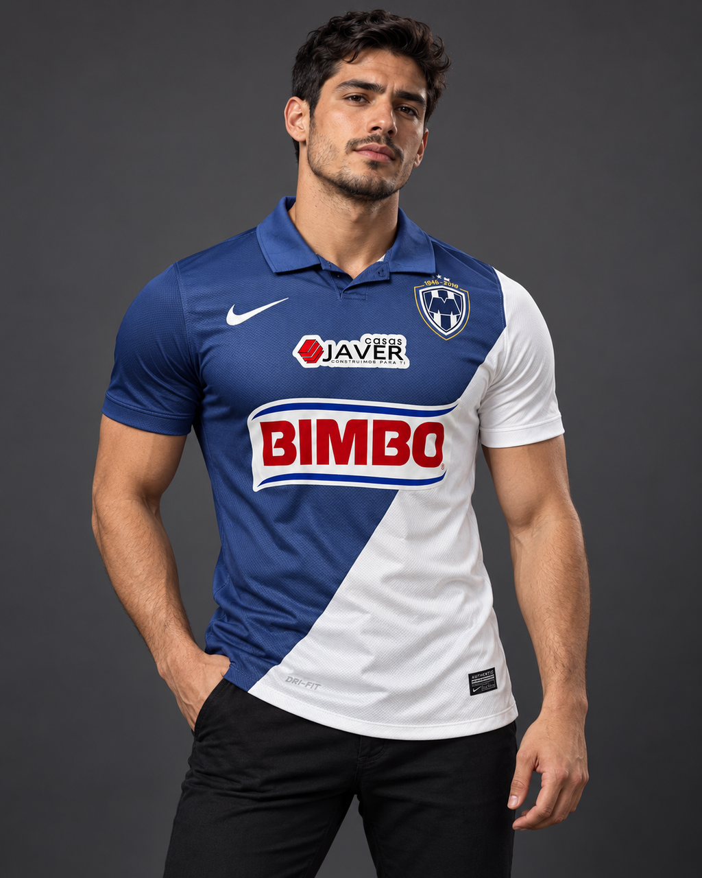 Jersey Rayados retro 65 aniversario