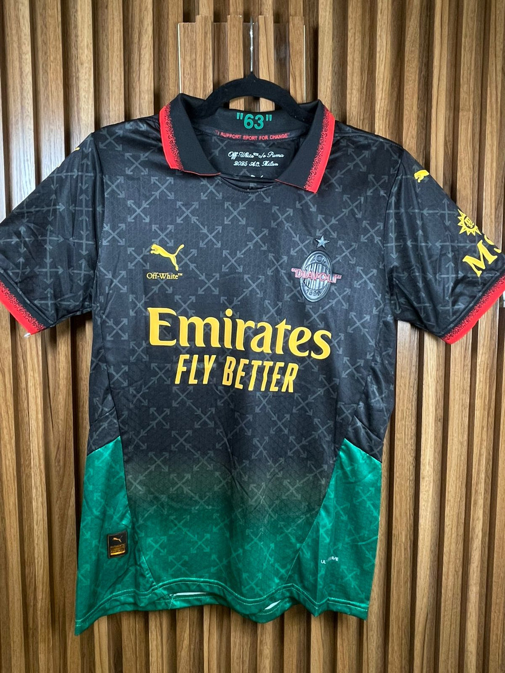 Jersey A.C. Milan Off White 25-26 V. Jugador