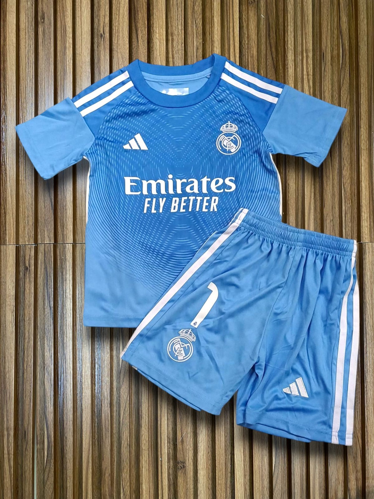 Jersey Real Madrid Portero Azul COURTOIS 25-26