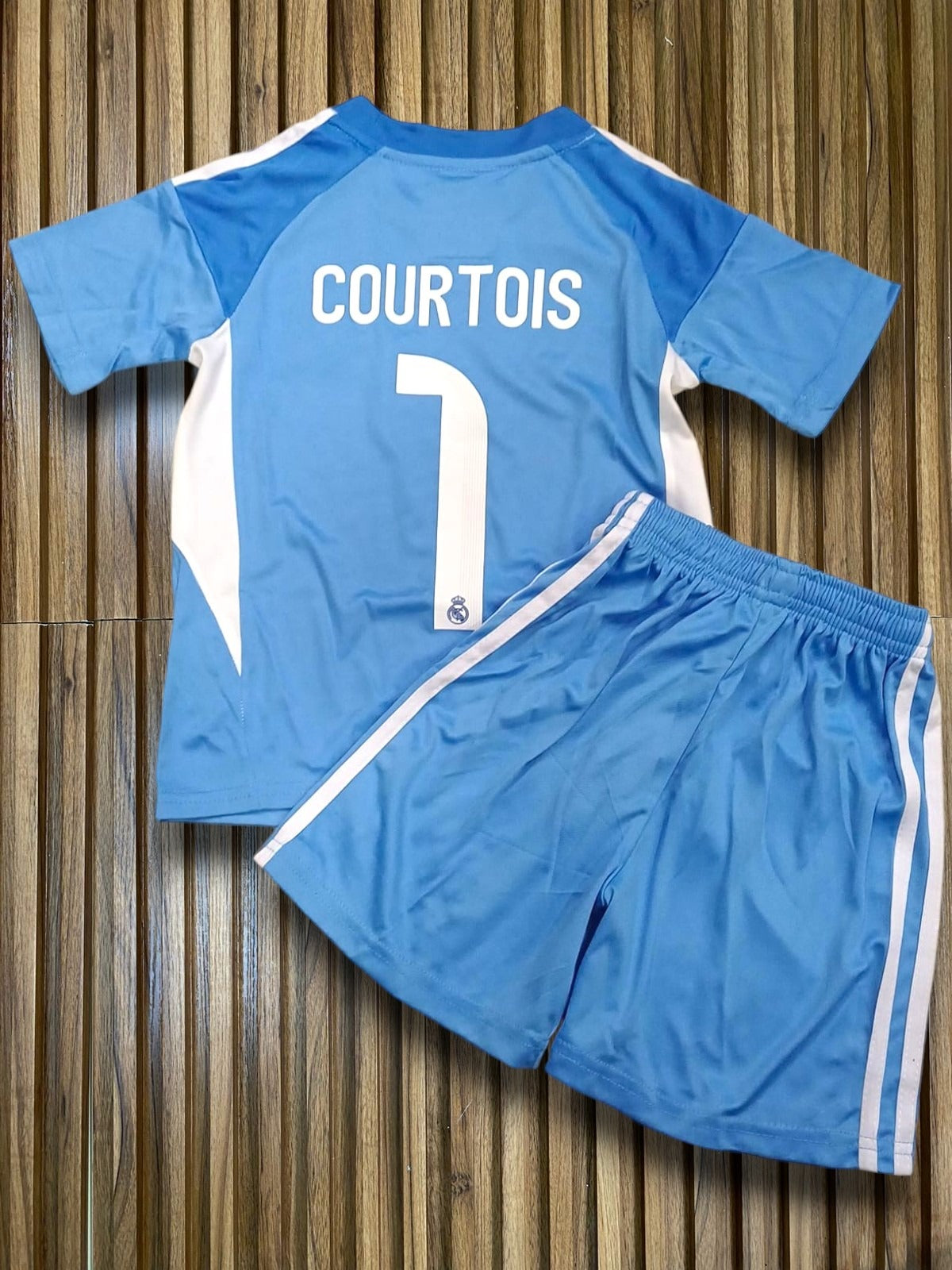 Jersey Real Madrid Portero Azul COURTOIS 25-26