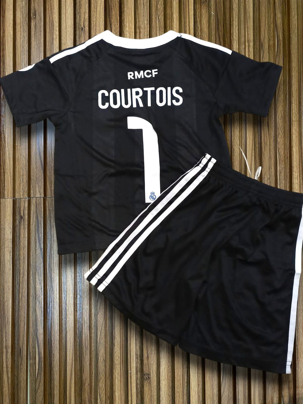 Jersey Real Madrid Portero Negro COURTOIS 25-26