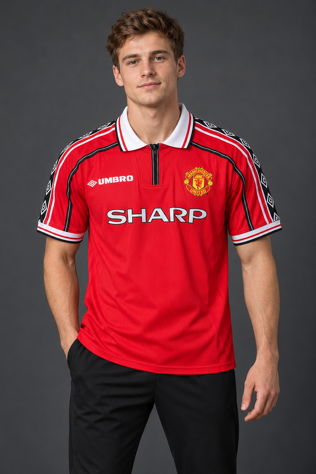 Jersey Man U. Local Beckham 98-99