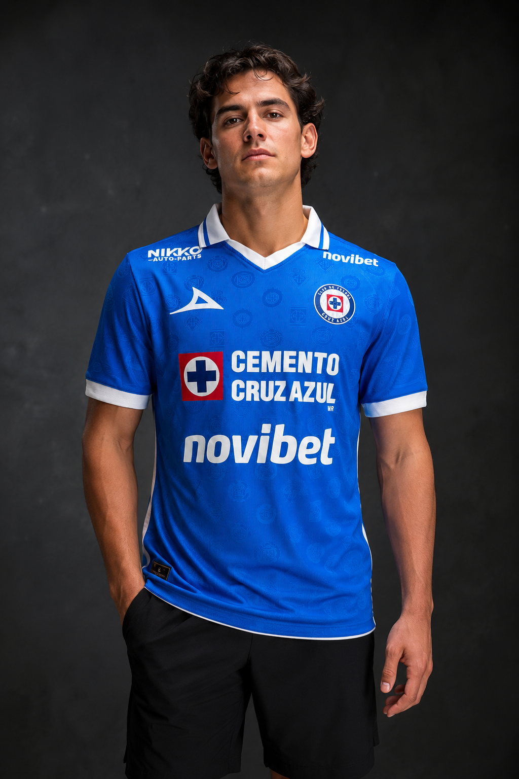 Jersey Cruz Azul local  26-27