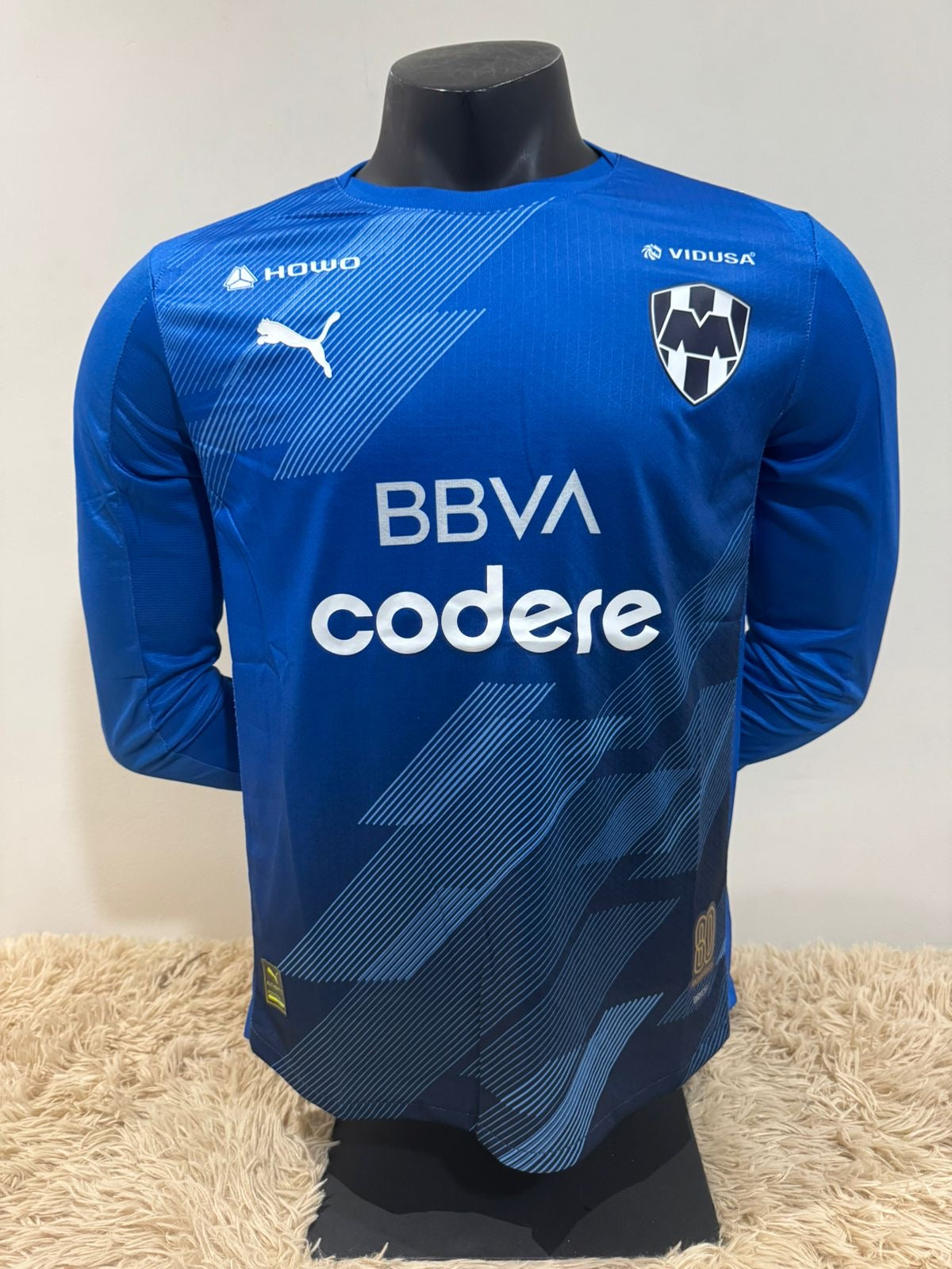 Jersey Rayados Gala 26 Manga larga V. Jugador