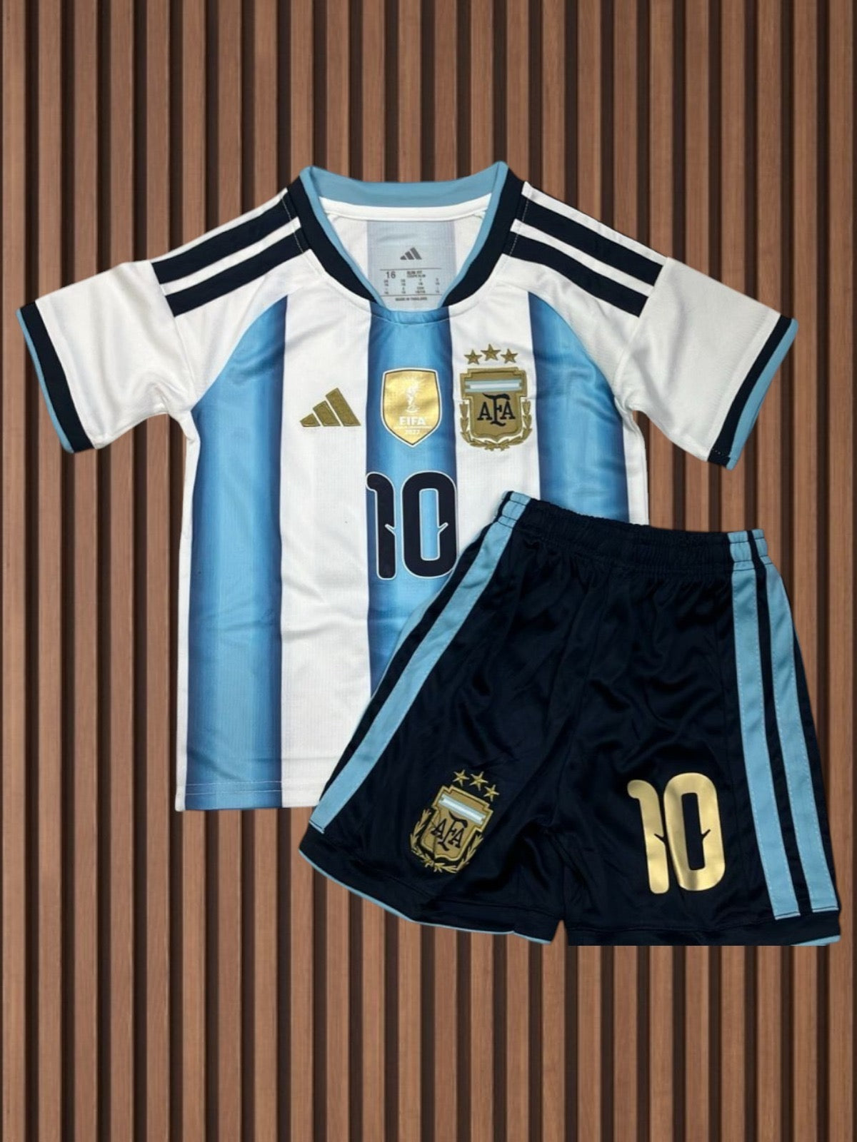 Jersey Argentina Local Mundial 26 MESSI Infantil