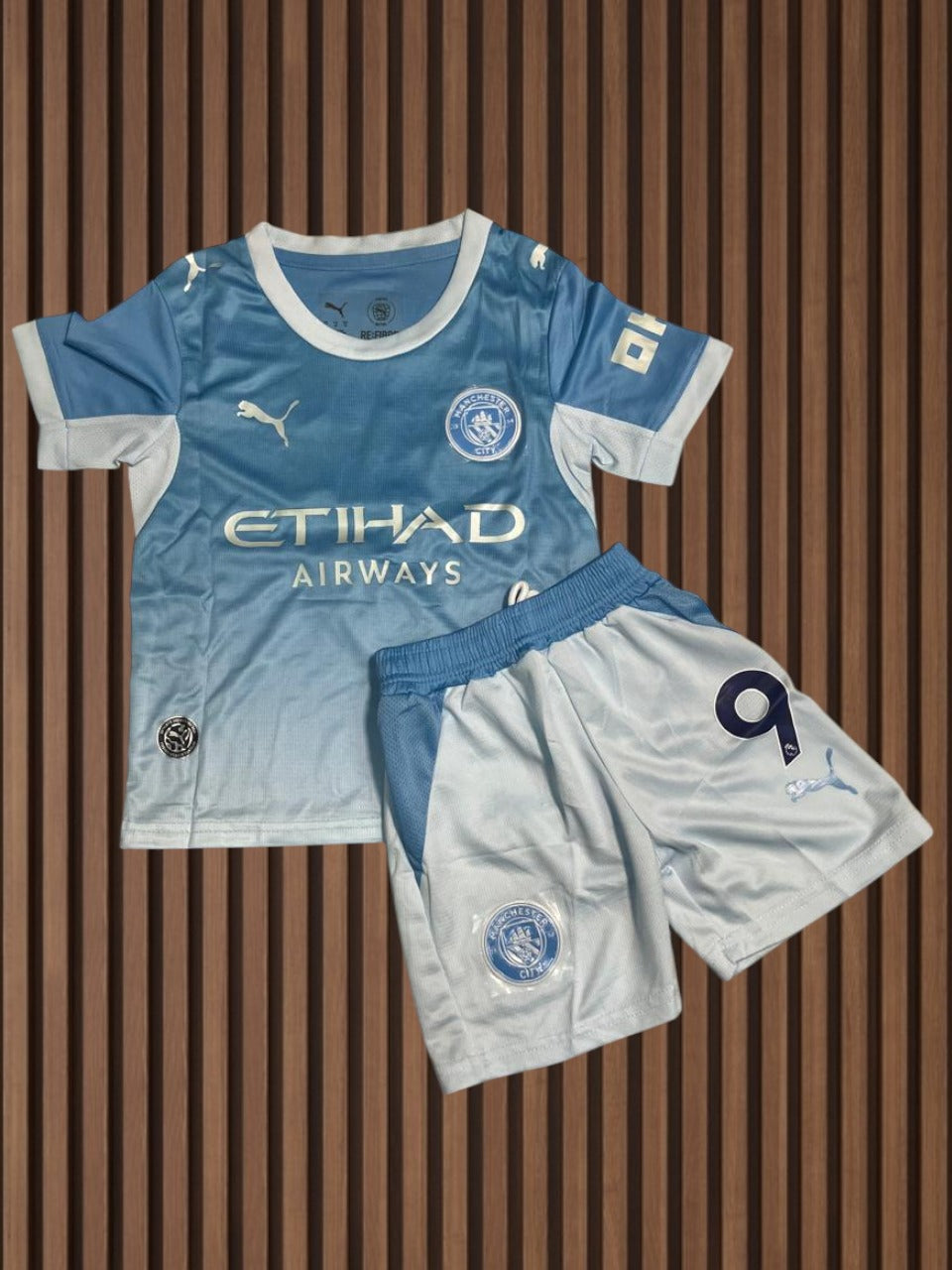 Jersey Manchester City Local 26-27 Haaland infantil