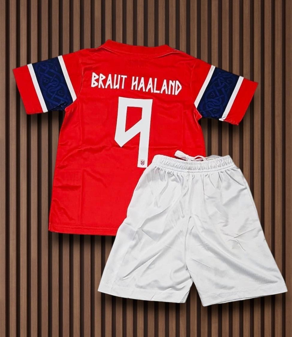 Jersey Noruega Local 26-27 Haaland infanti
