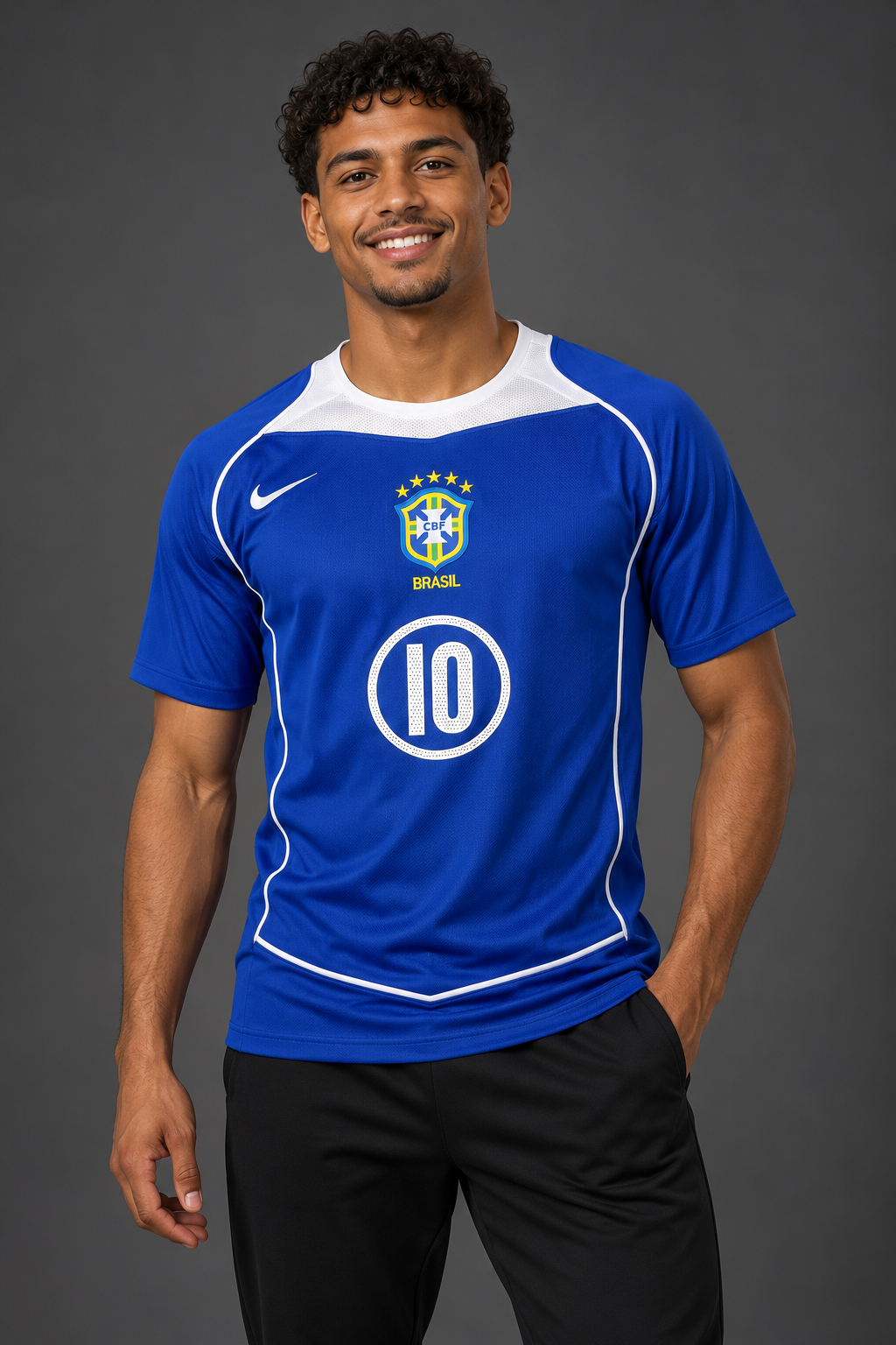 Jersey Brasil Visita Ronaldinho 2004
