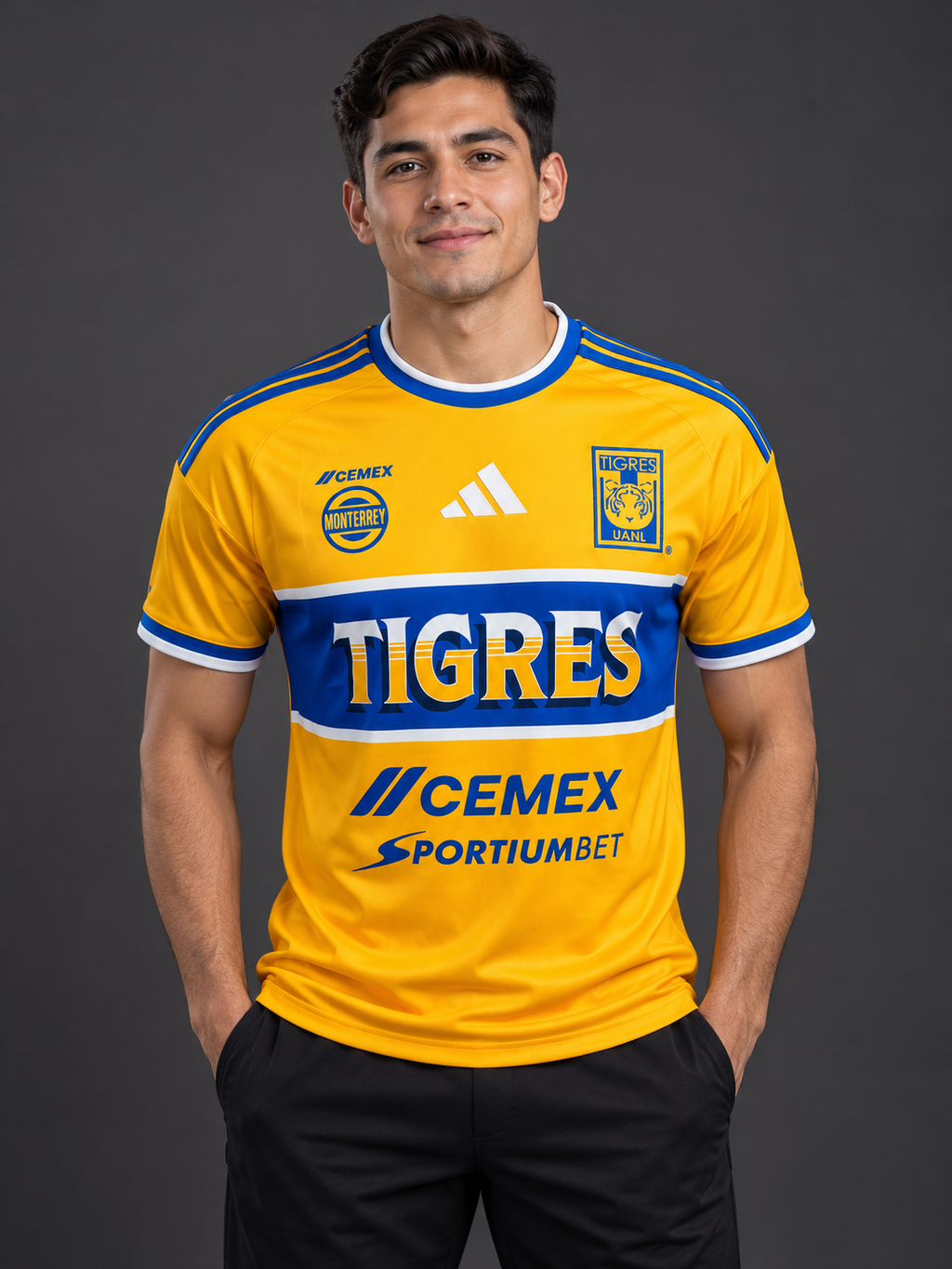Jersey Tigres local 26-27 AFICIONADO