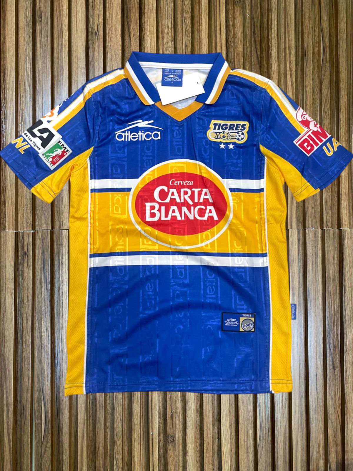 Jersey Tigres Visita  99-00