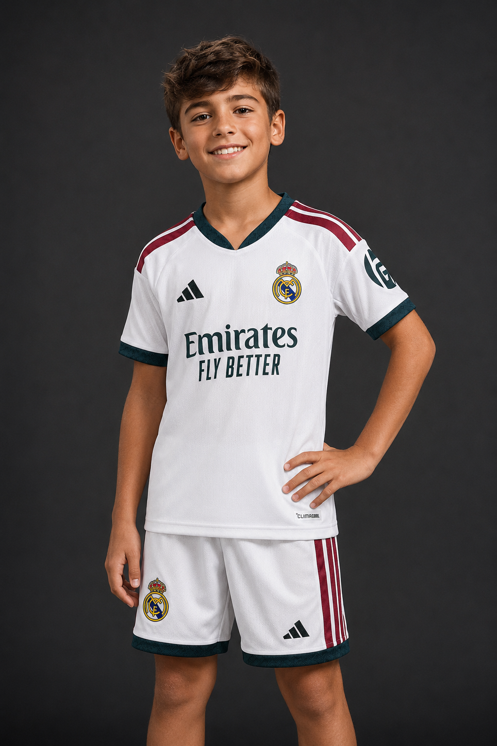Jersey Real Madrid local 26-27 Infantil
