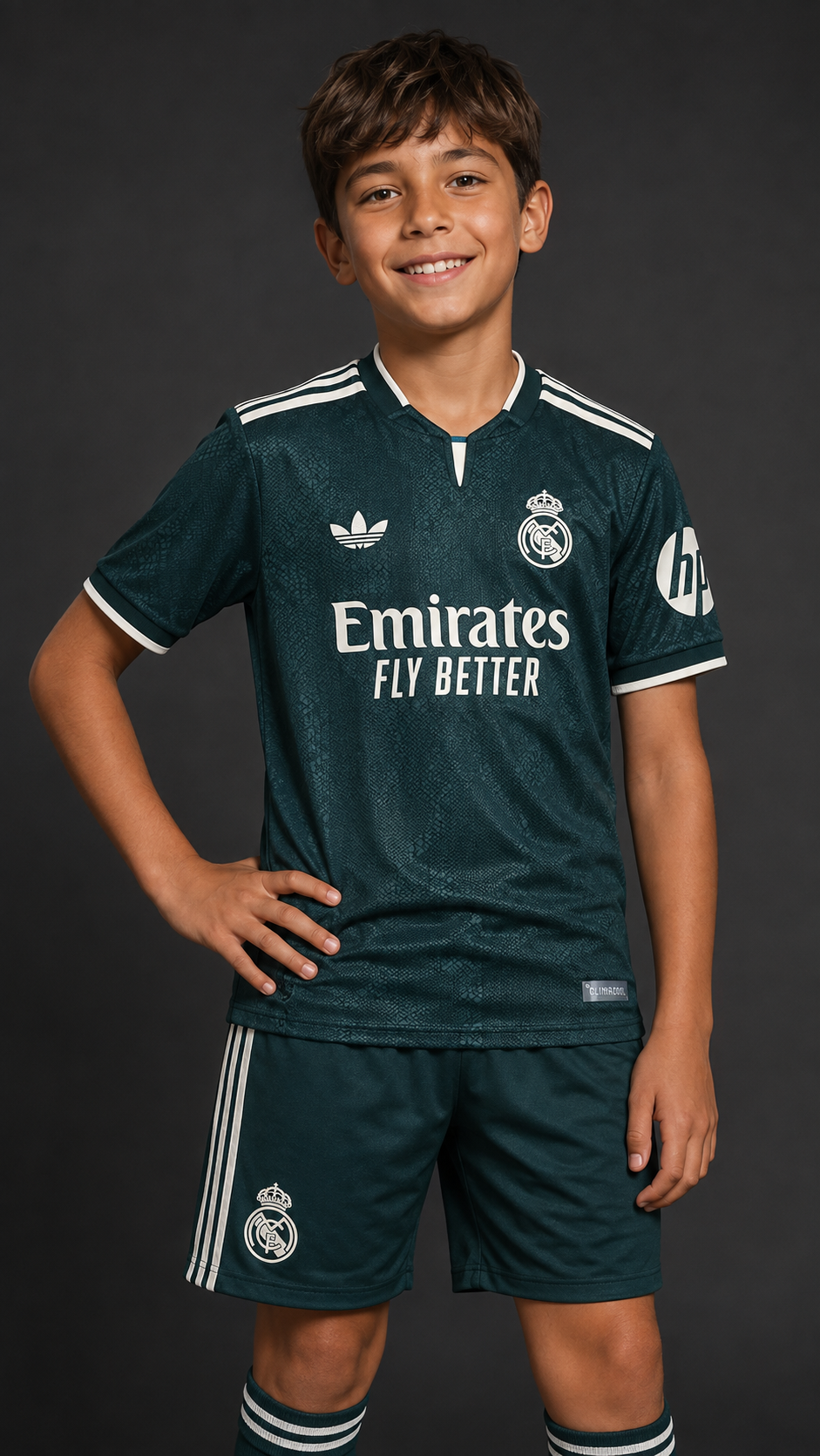 Jersey Real Madrid visita 26-27 Infantil