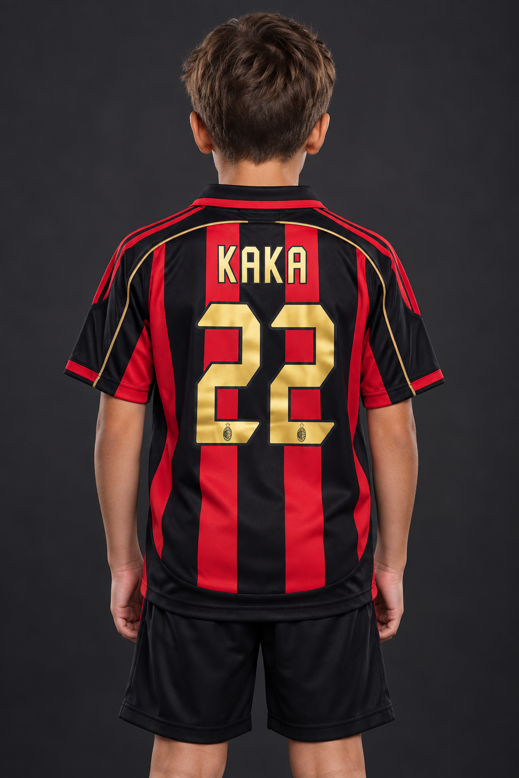 Jersey Milan Local 2007 KAKA 22 infantil