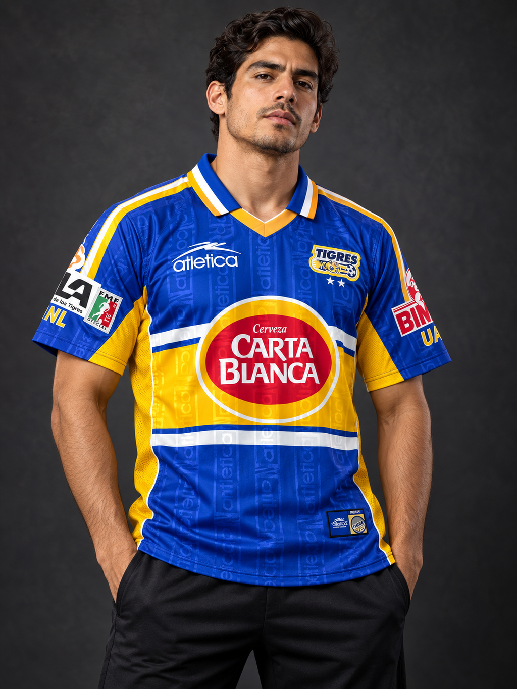 Jersey Tigres Visita  99-00