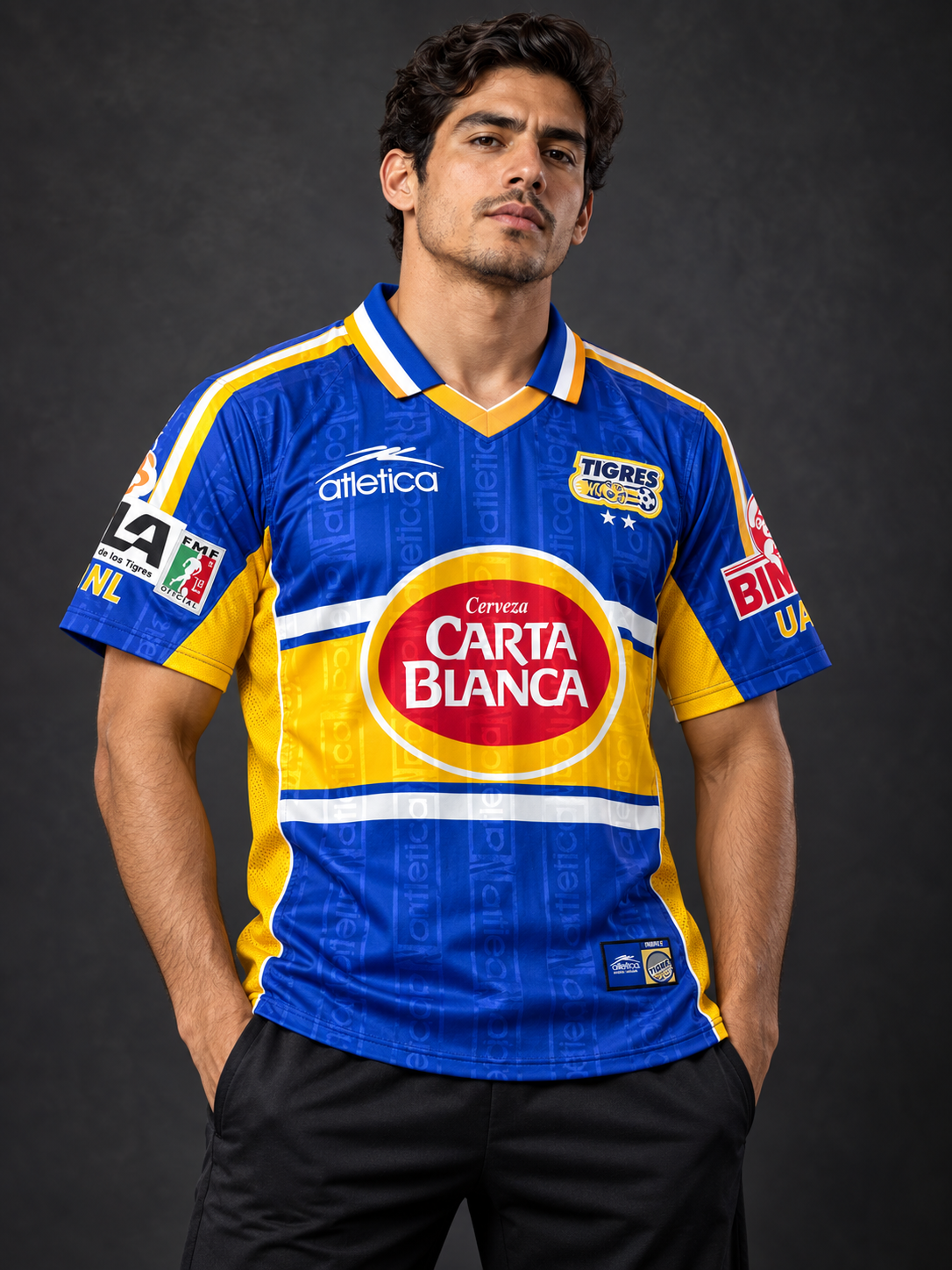 Jersey Tigres Visita  99-00