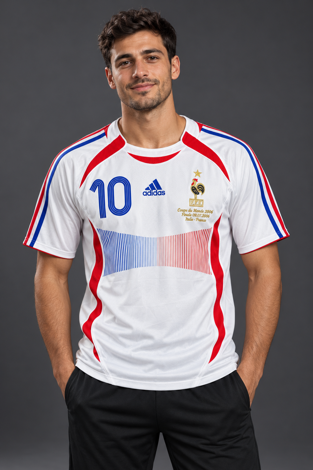 Jersey Francia Visita Zidane 2006