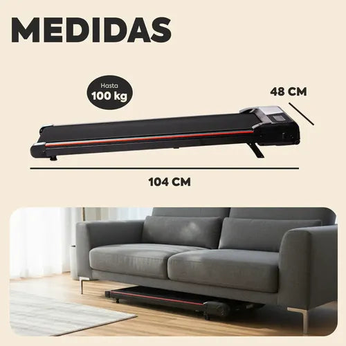 Caminadora Mastery MB-890 Pro negra - Foto 4