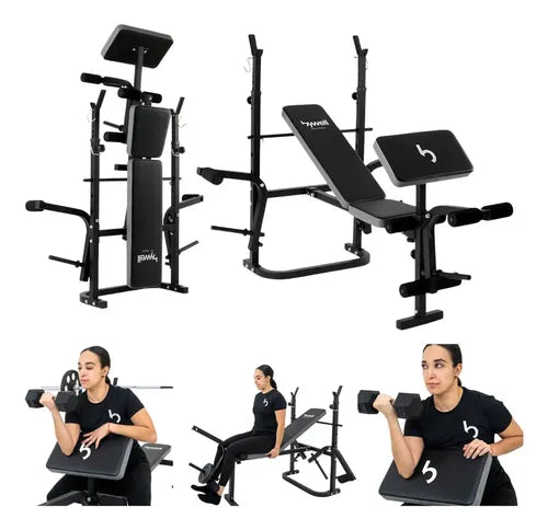 Banco de entrenamiento BYWELL multiposiciones