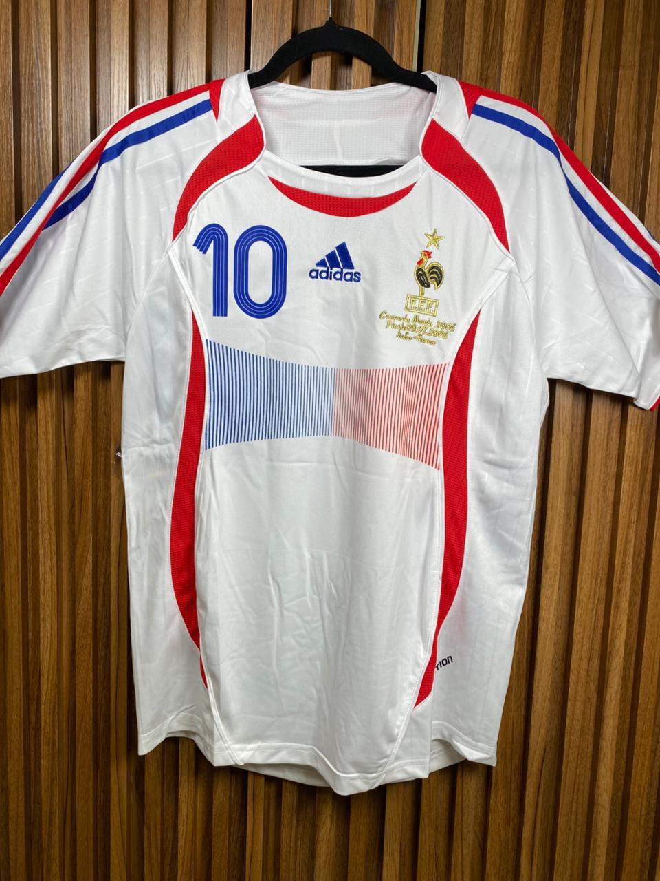 Jersey Francia Visita Zidane 2006