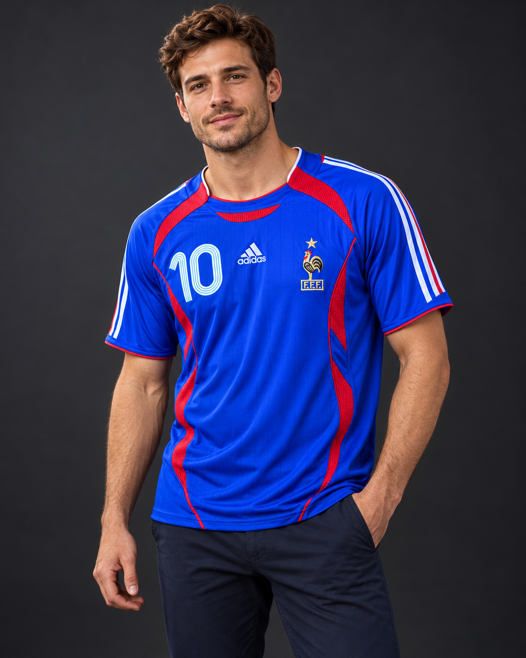 Jersey Francia Local Zidane 2006