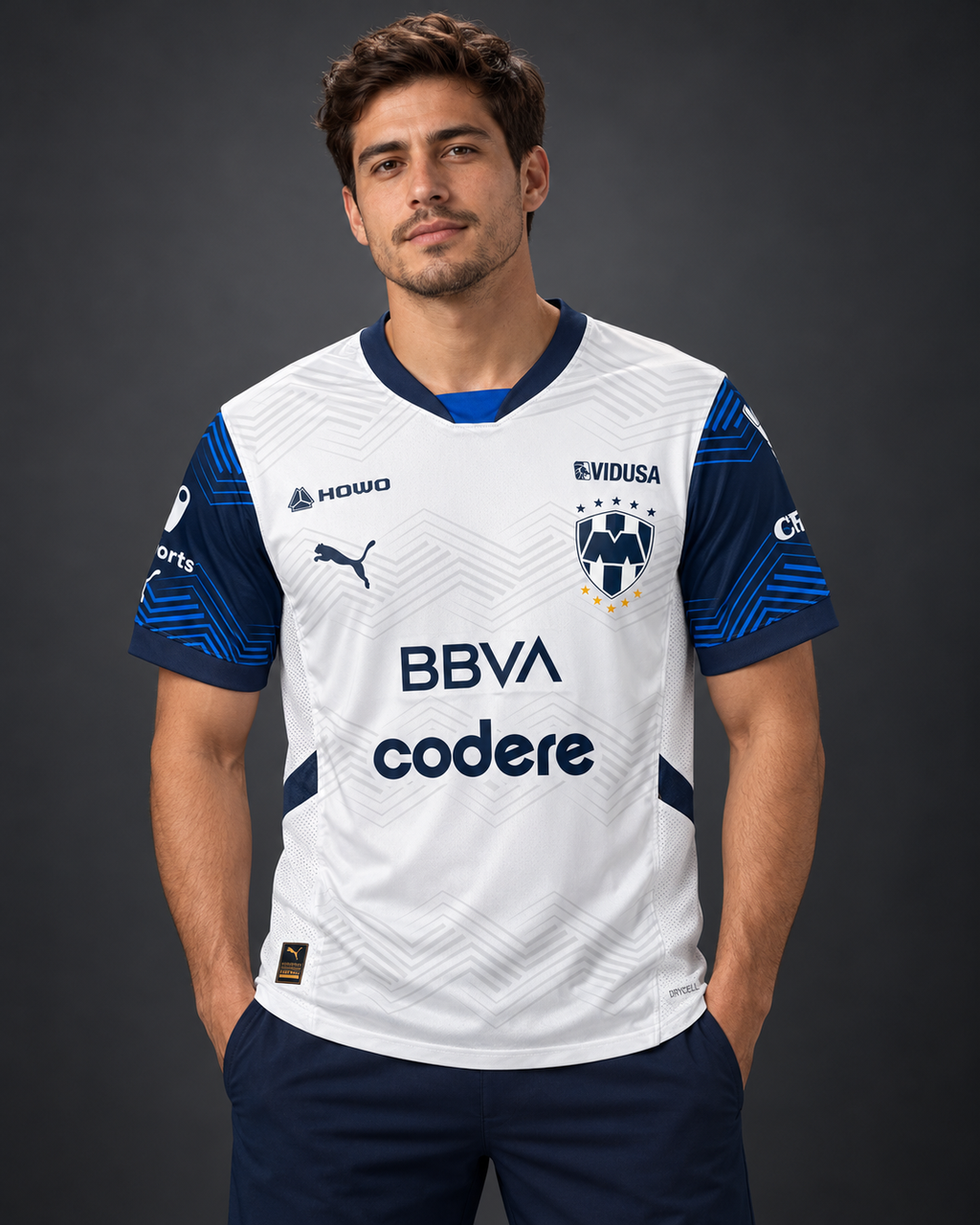 Jersey Rayados Visita  24-25 V. Jugador