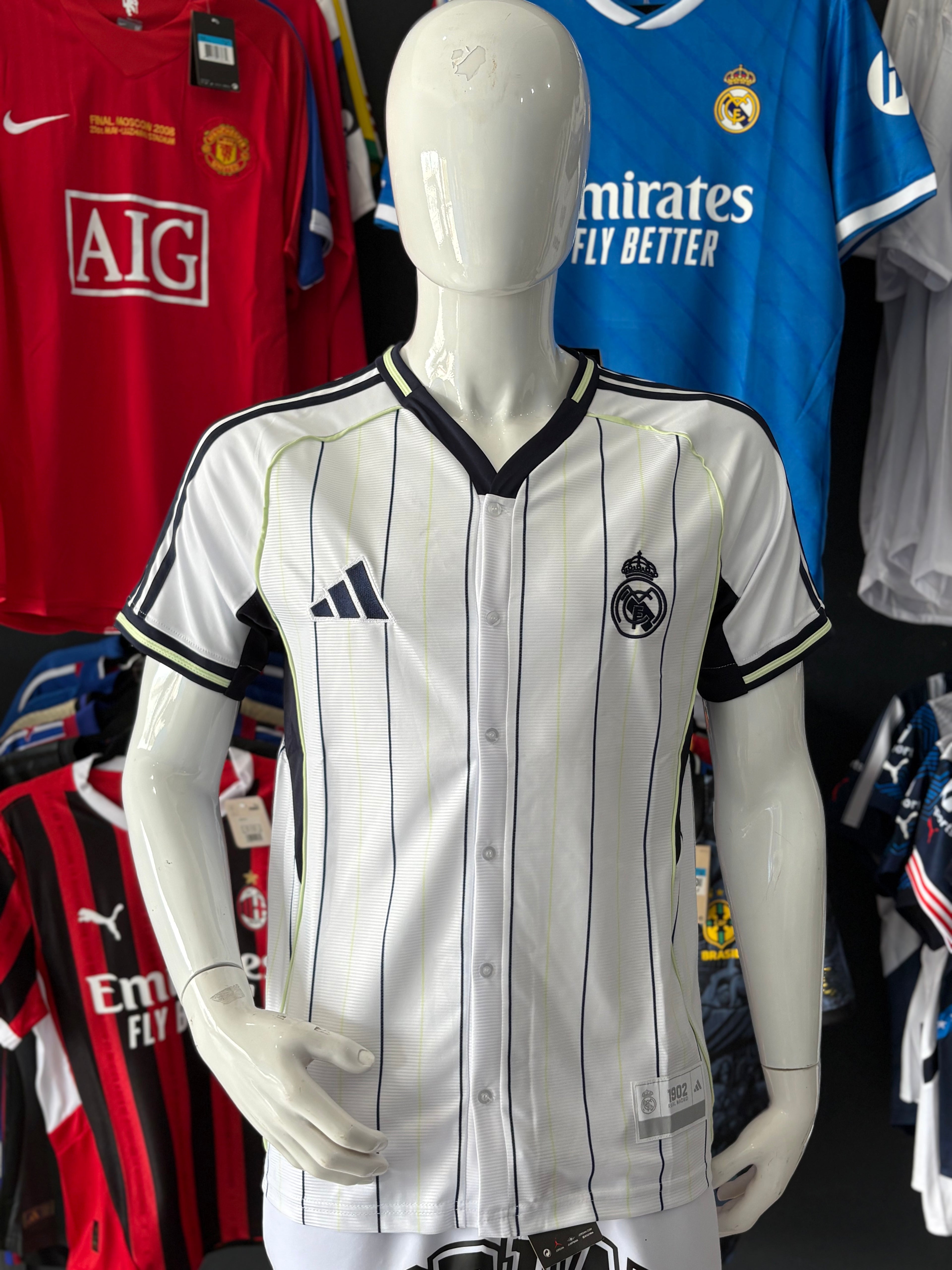 Jersey Real Madrid Beisbolera  25-26 V. Jugador