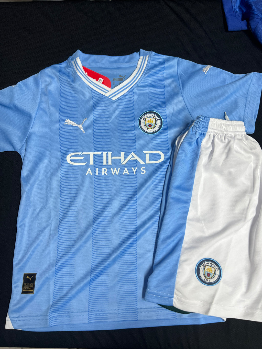 Jersey Manchester City Local 23-24 Infantil