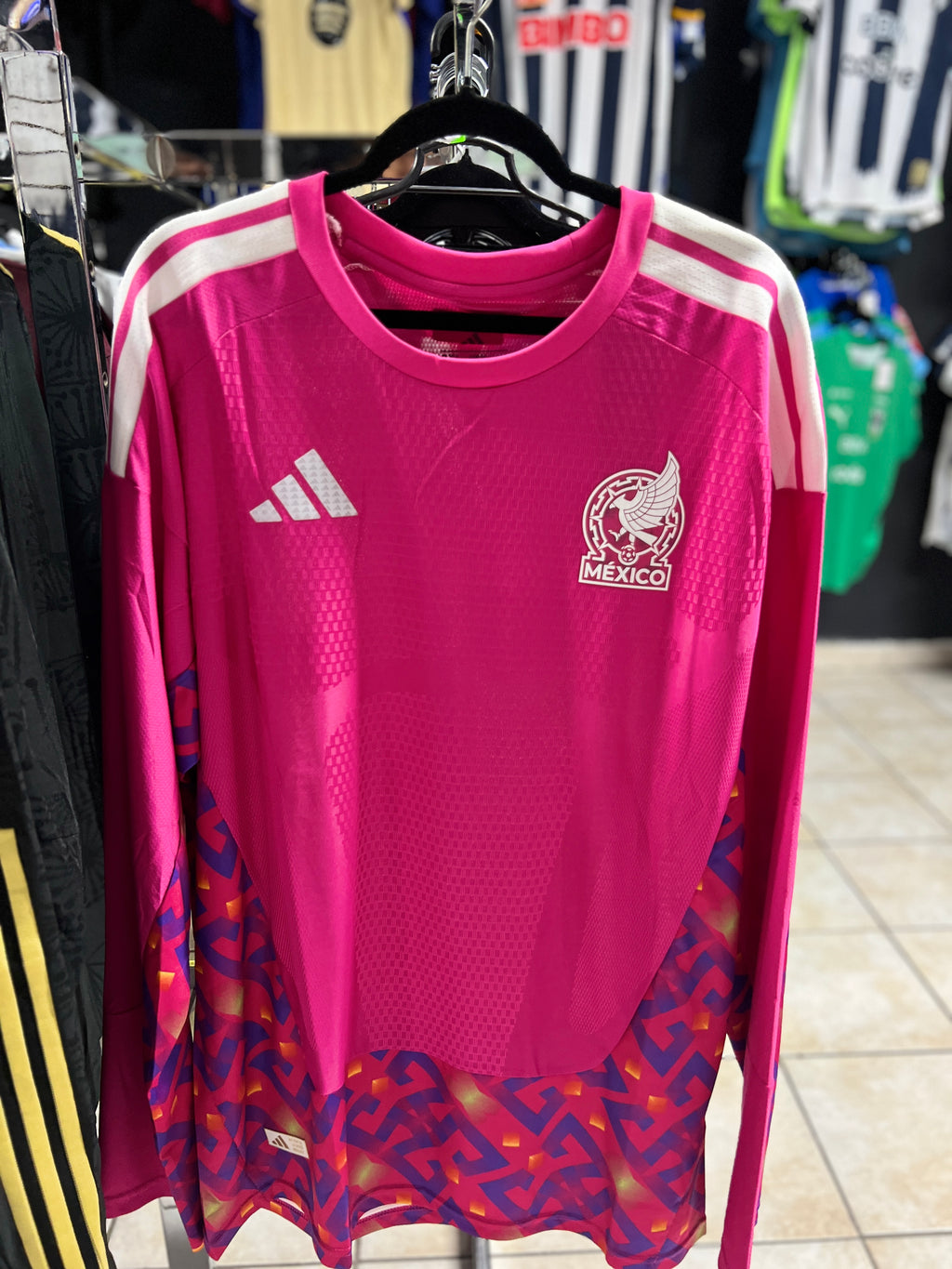Jersey Mexico Portero ML R. 26 V. Jugador