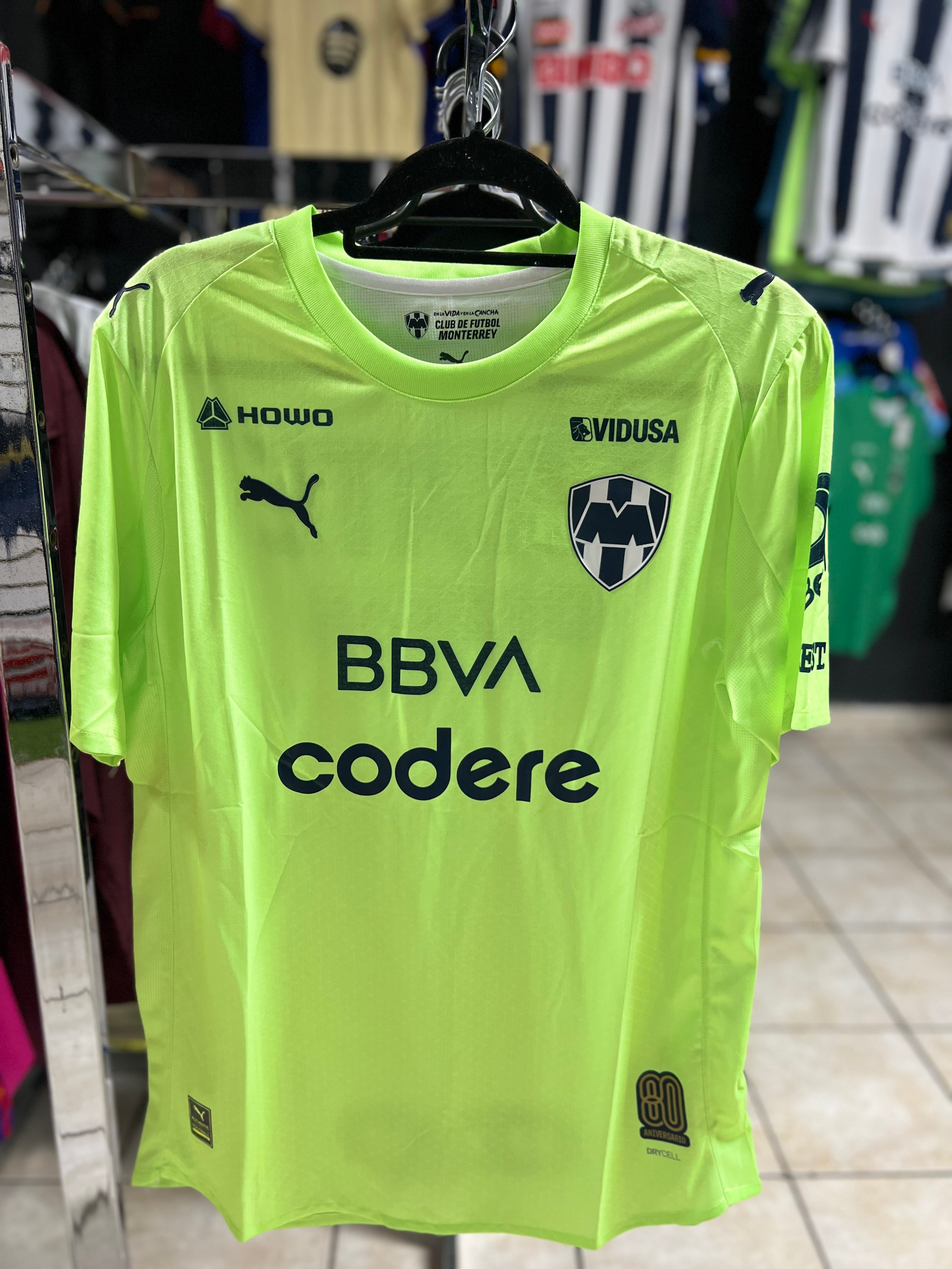 Jersey Rayados portero fosfo 25-26