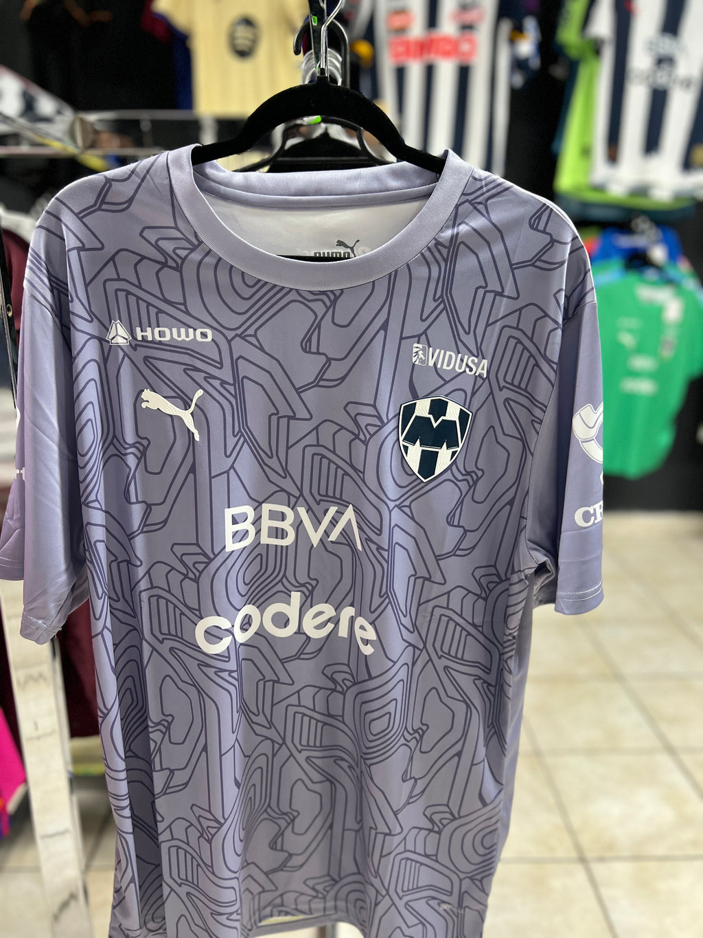 Jersey Rayados Entrenamiento