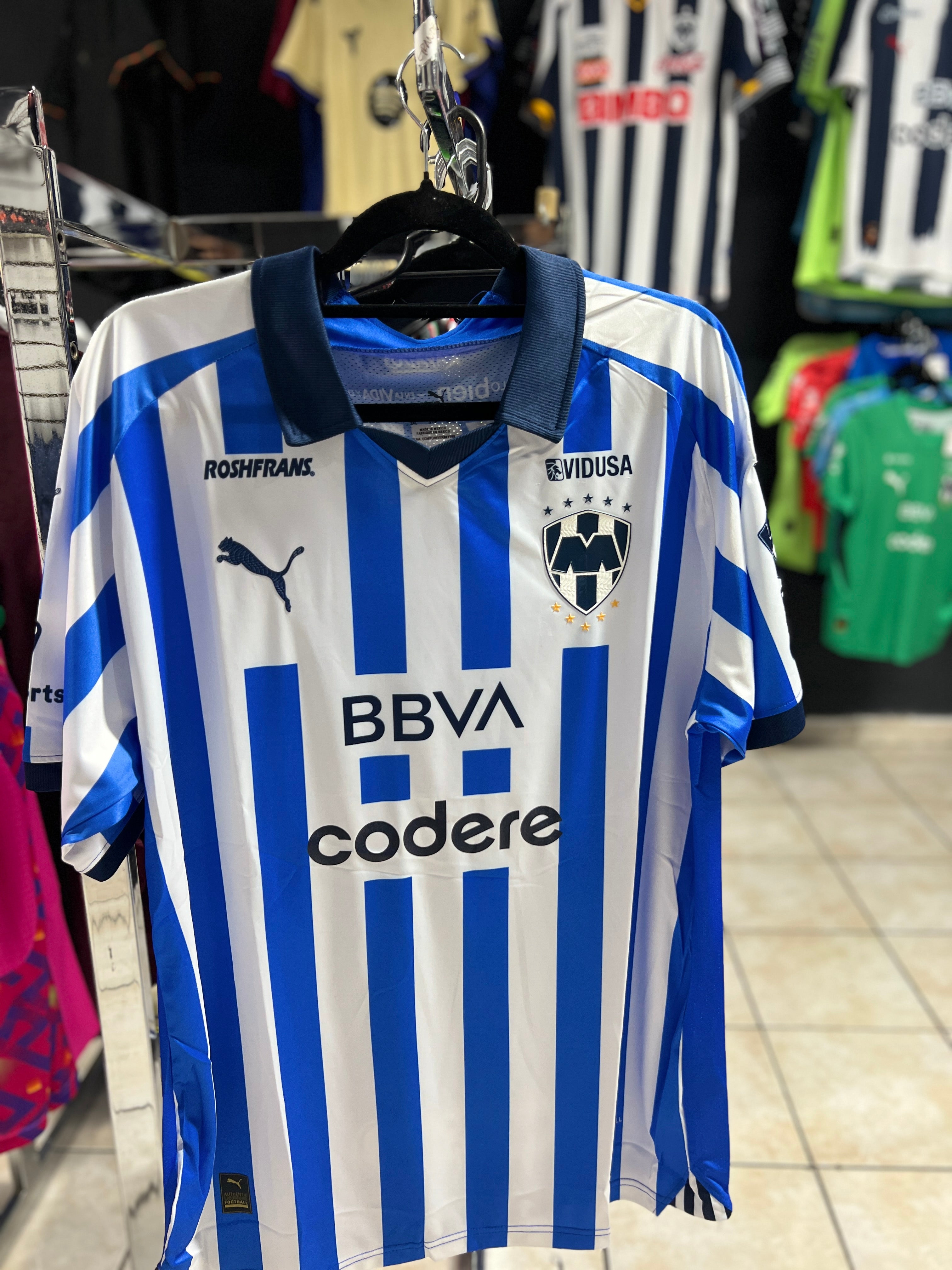 Jersey Rayados local 23