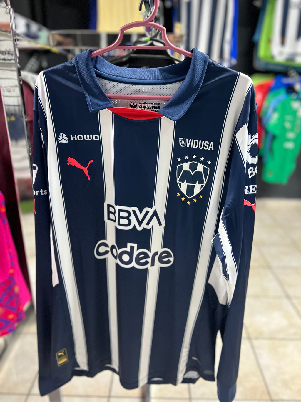 Jersey Rayados Local ML 24-25