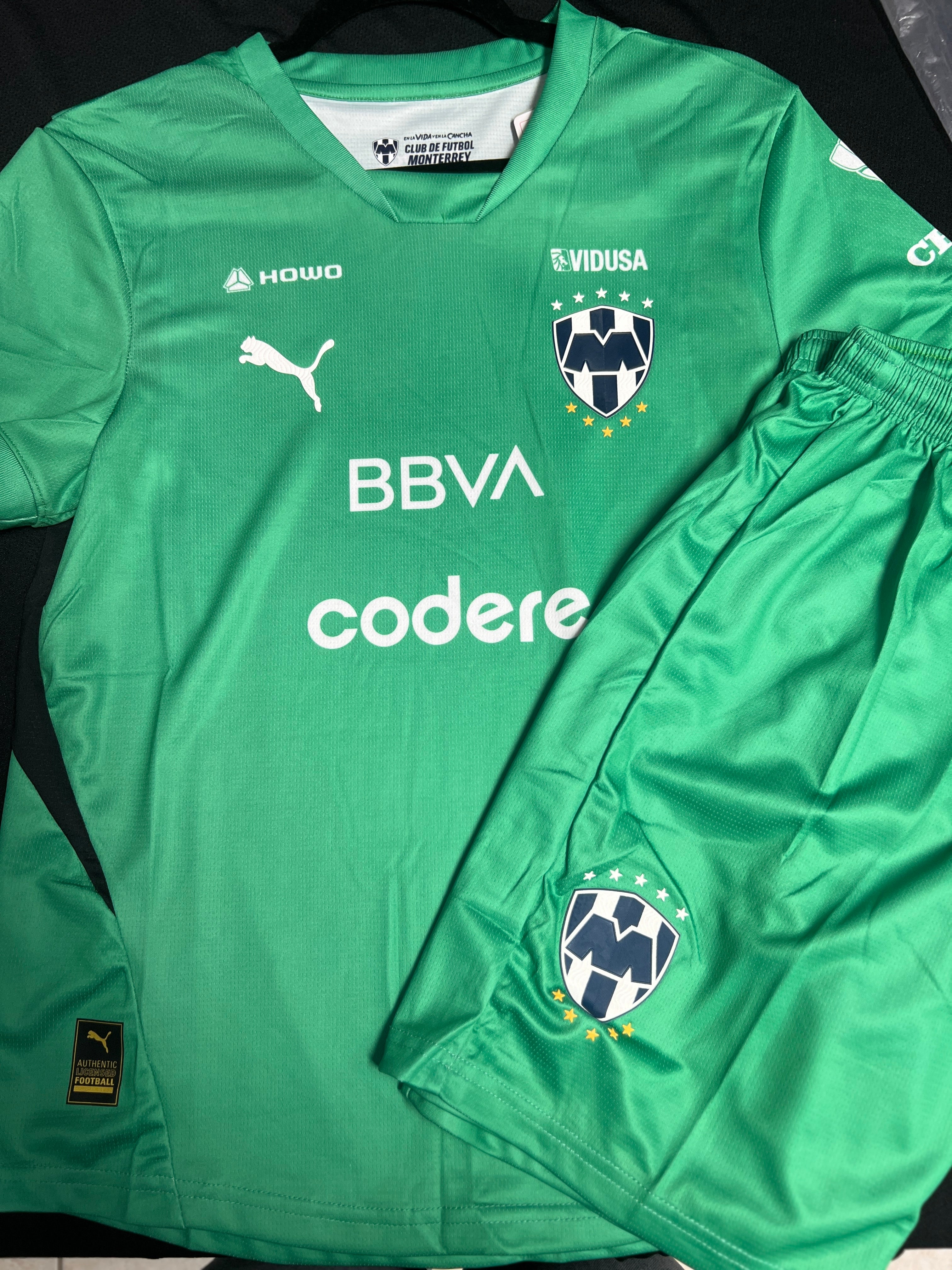 Jersey Rayados Portero verde 24-25