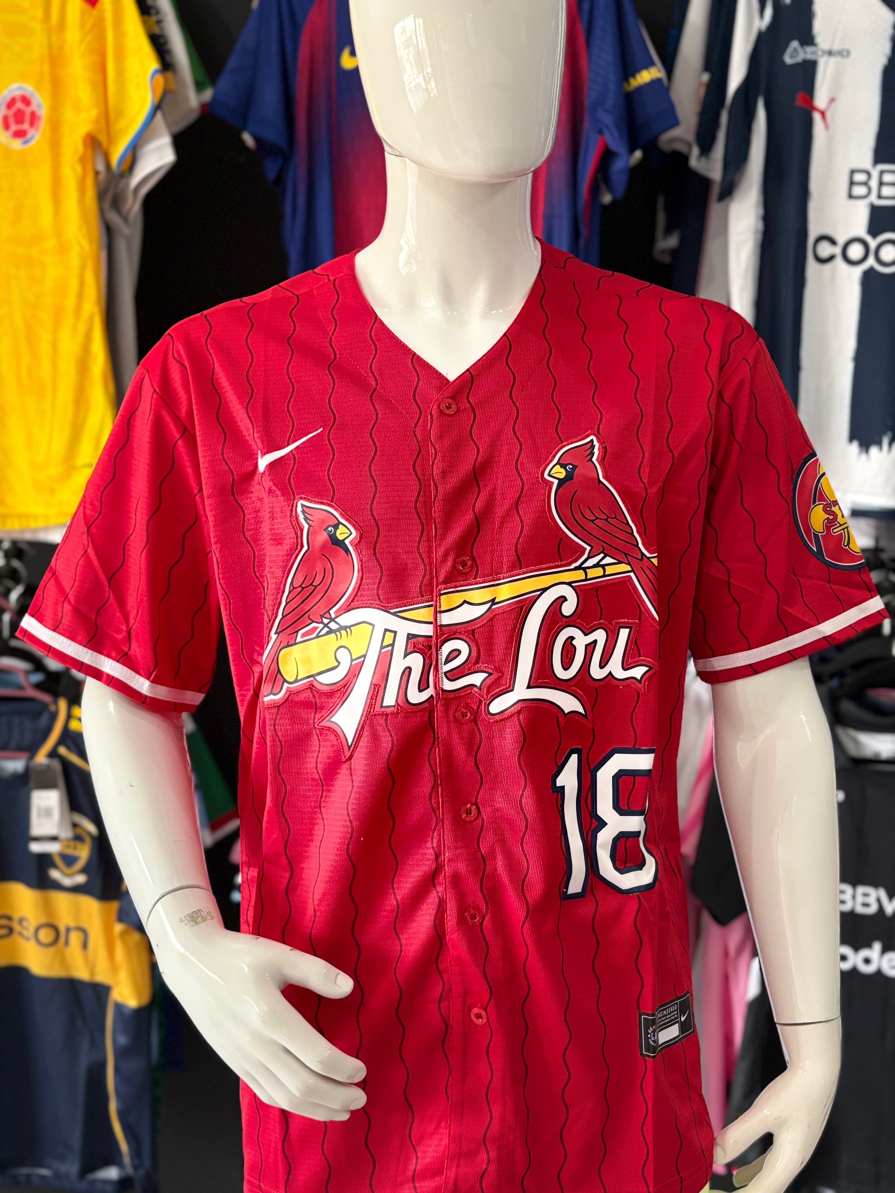 Jersey Cardenales Walker 18