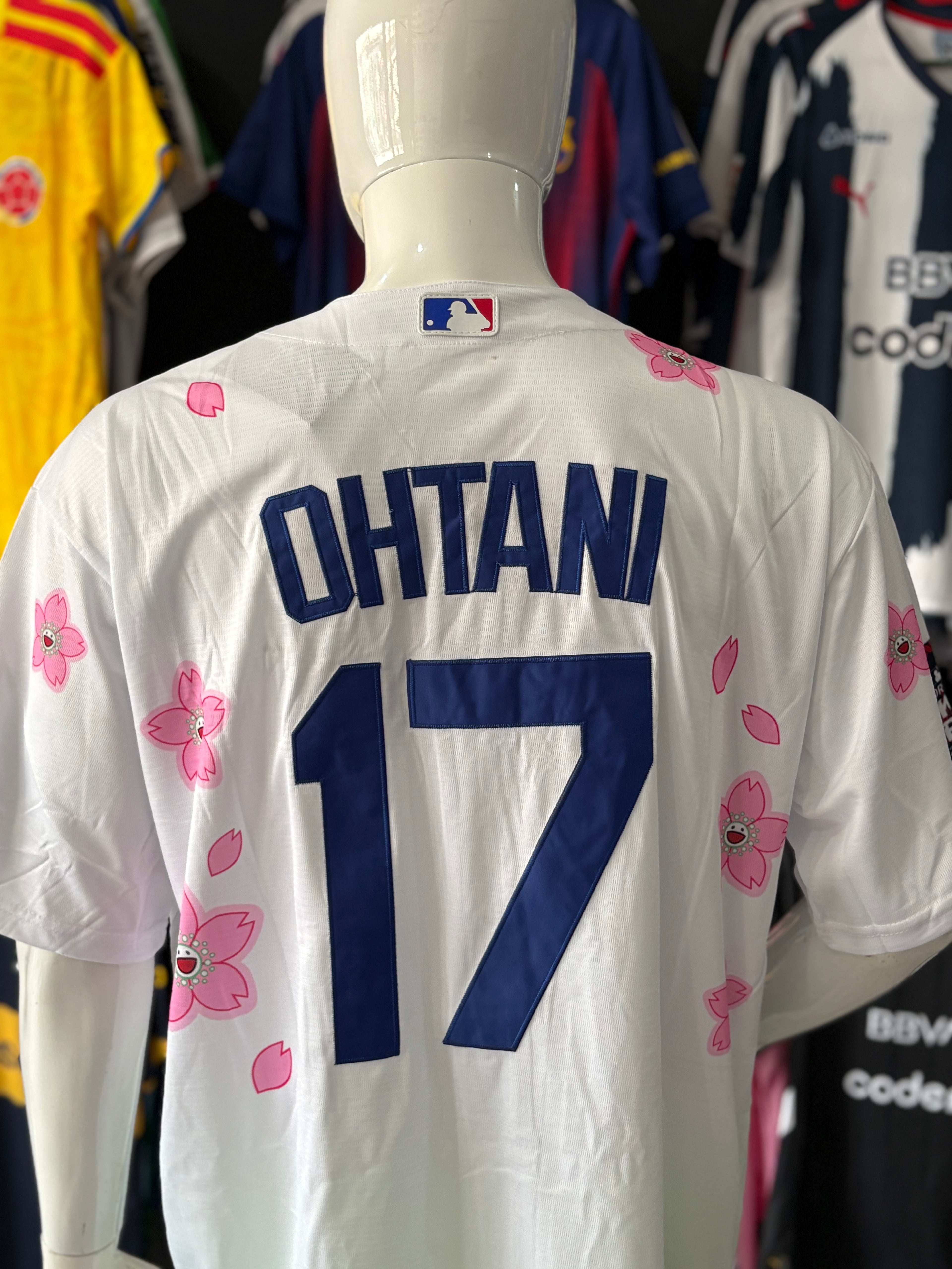 Jersey LA Dodgers blanca OHTANI 17