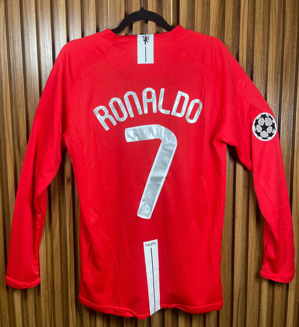 Jersey Man U. Local Ronaldo ML 2007-2008