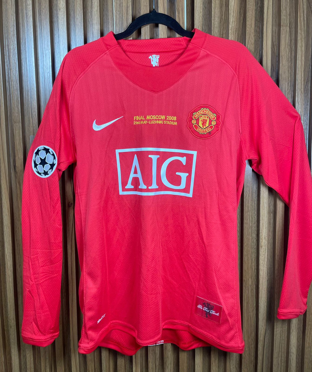 Jersey Man U. Local Ronaldo ML 2007-2008