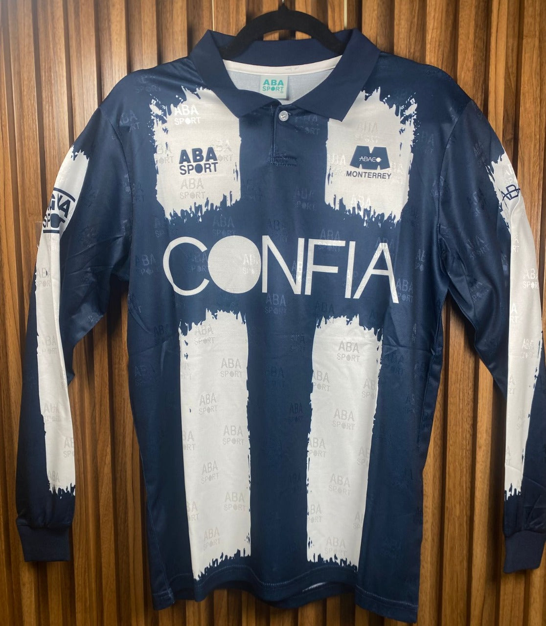 Jersey Rayados Visita Manga Larga 95-96
