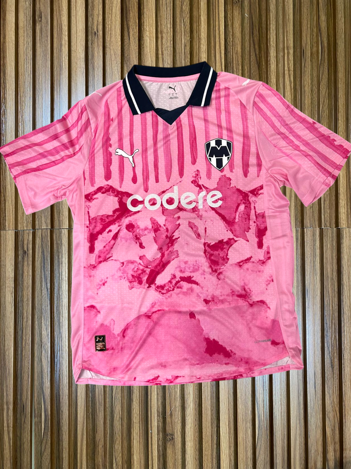 Jersey Rayados Mundial de clubes portero rosa 25 V. Jugador
