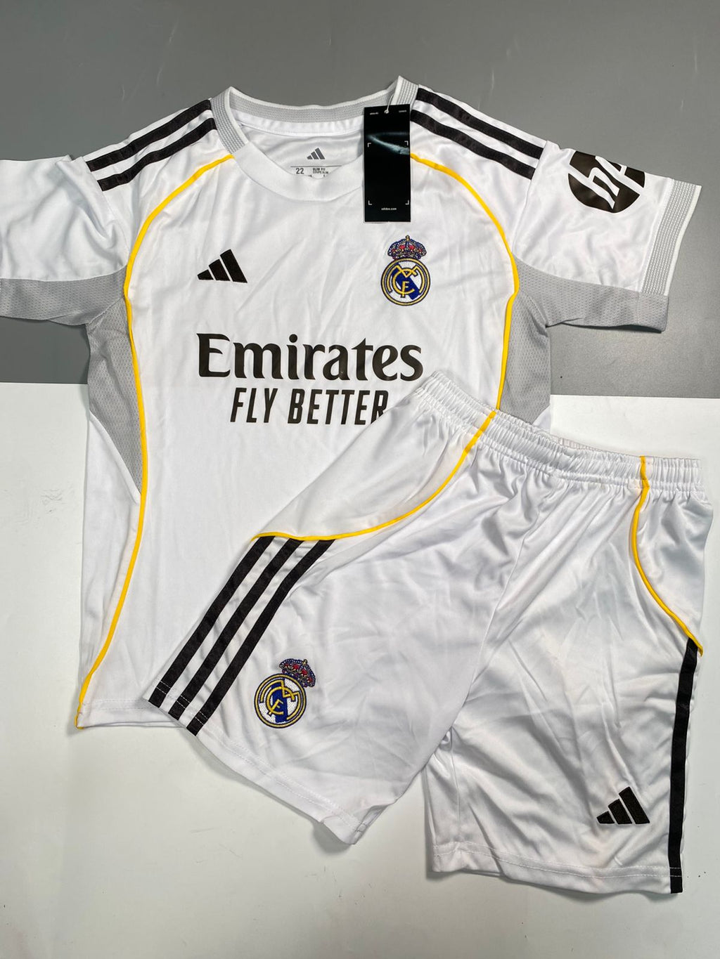 Jersey Real Madrid Local 25-26 Infantil