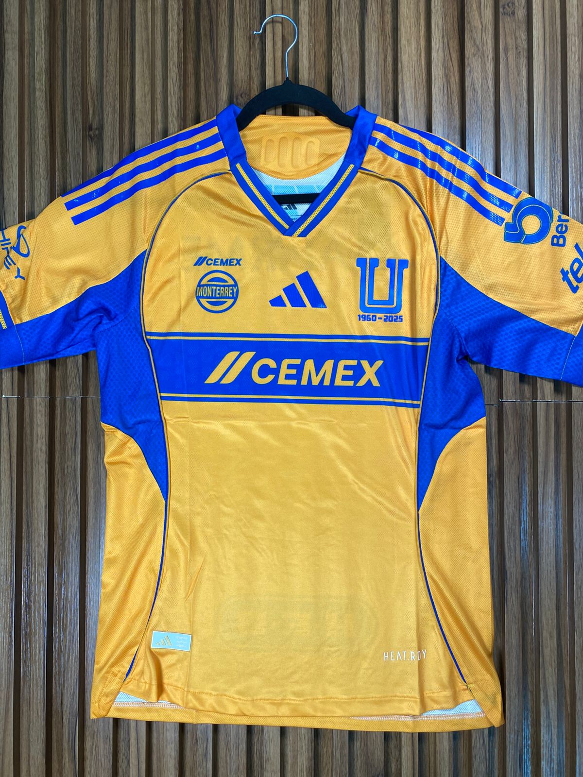 Jersey Tigres local 25-26 V. Jugador