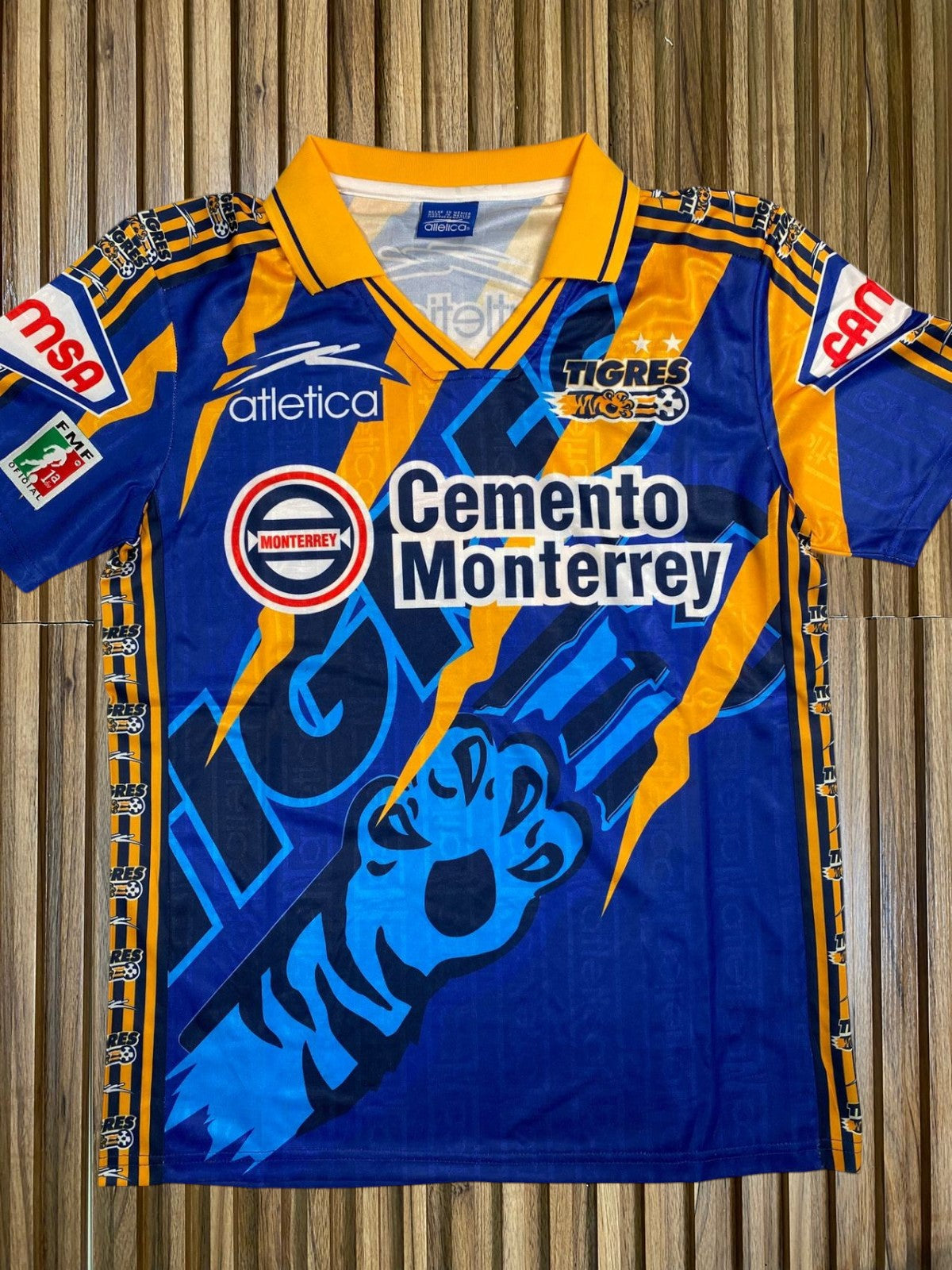Jersey Tigres Visita  97-98