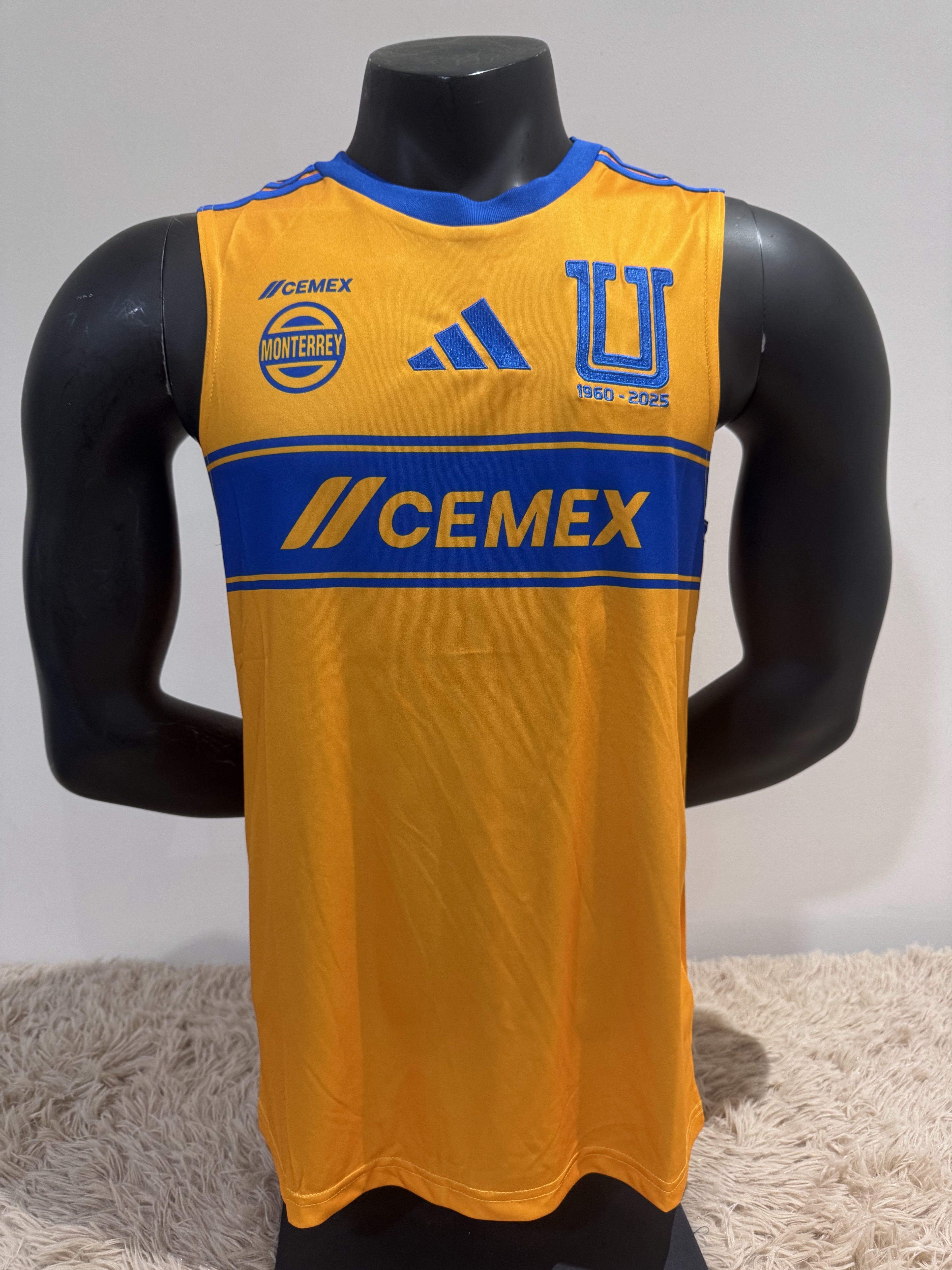 Jersey Tigres Local musculosa 25-26 V. Jugador