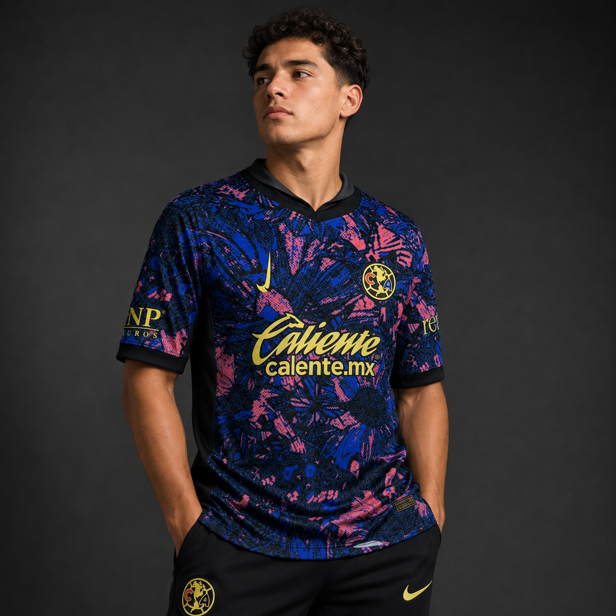 Jersey America Alternativa 24-25 con modelo - GOAT SPORTS