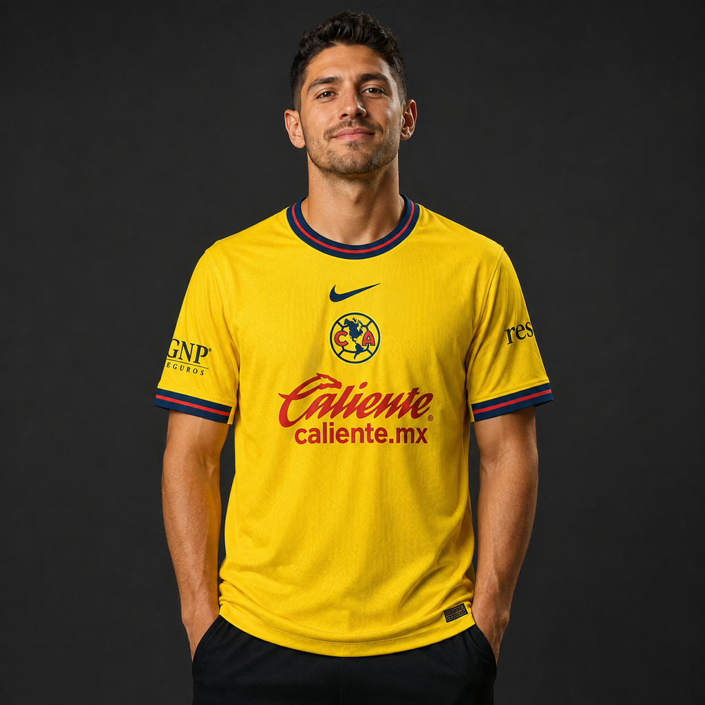 Jersey America Local 24-25 con modelo - GOAT SPORTS