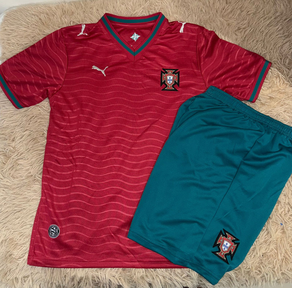 Jersey Portugal Local Mundial 26 Infantil