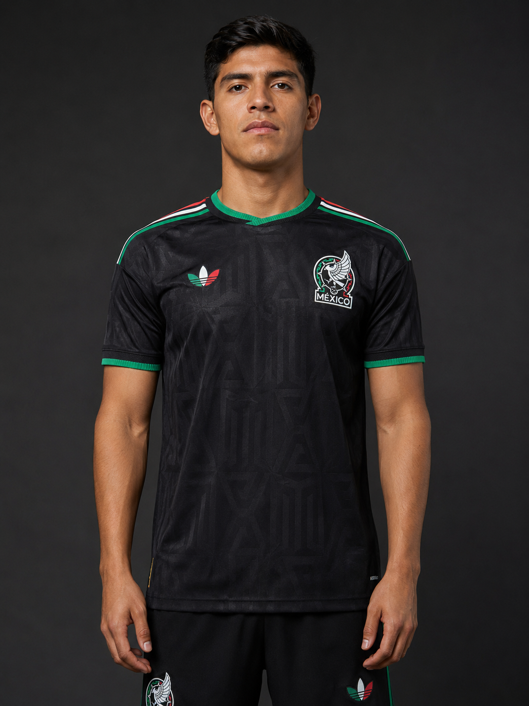 Jersey Mexico gala mundial 26 con modelo - GOAT SPORTS
