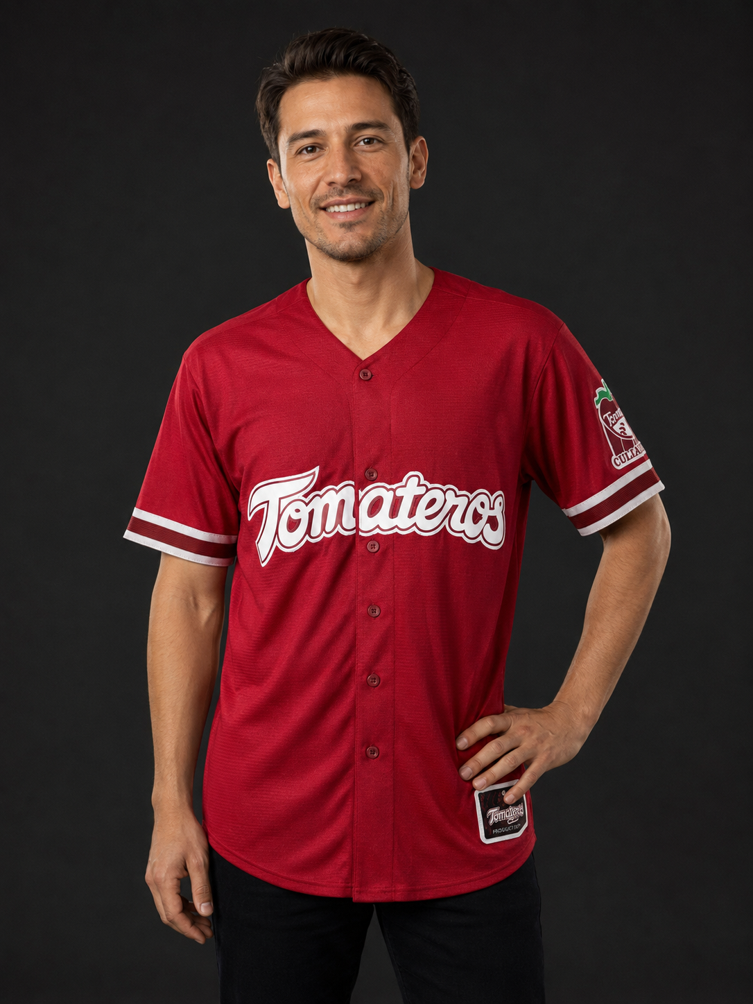 Jersey Tomateros con modelo - GOAT SPORTS